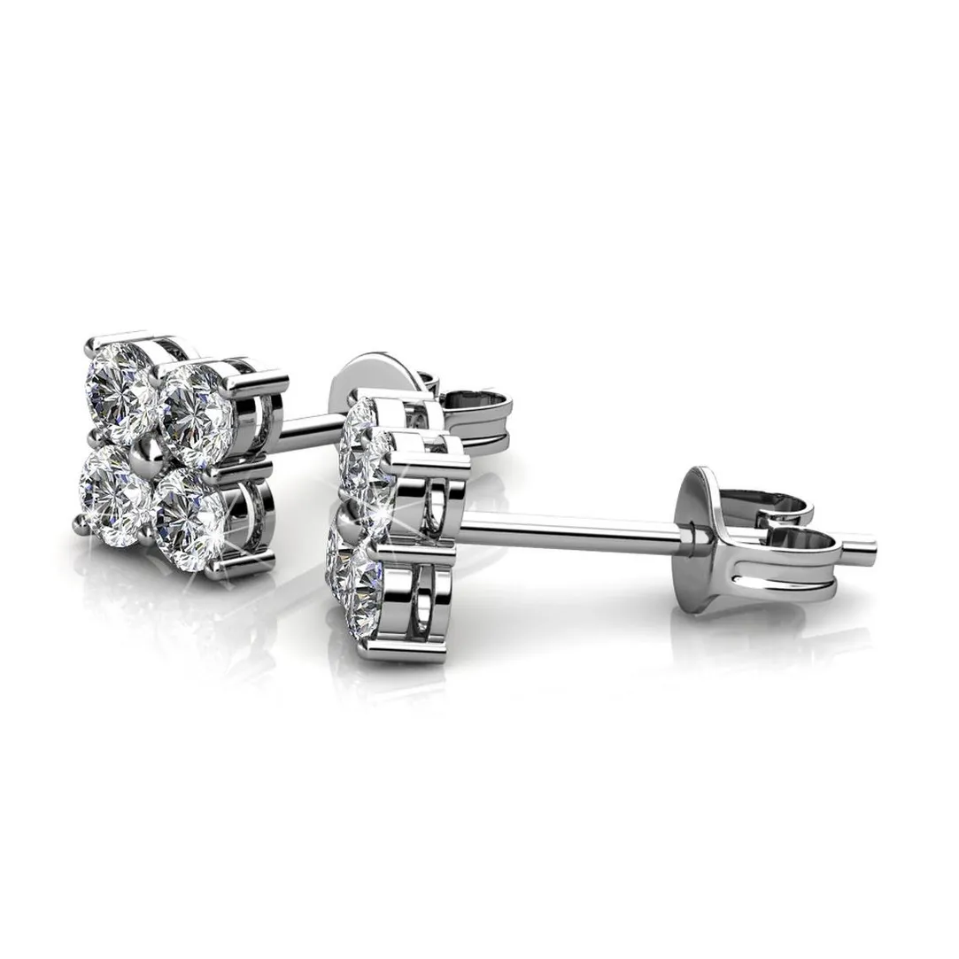 MYC-Paris Boucles d’oreilles Femme - DE0221-S Laiton Argent | Femme Boucles D'Oreilles