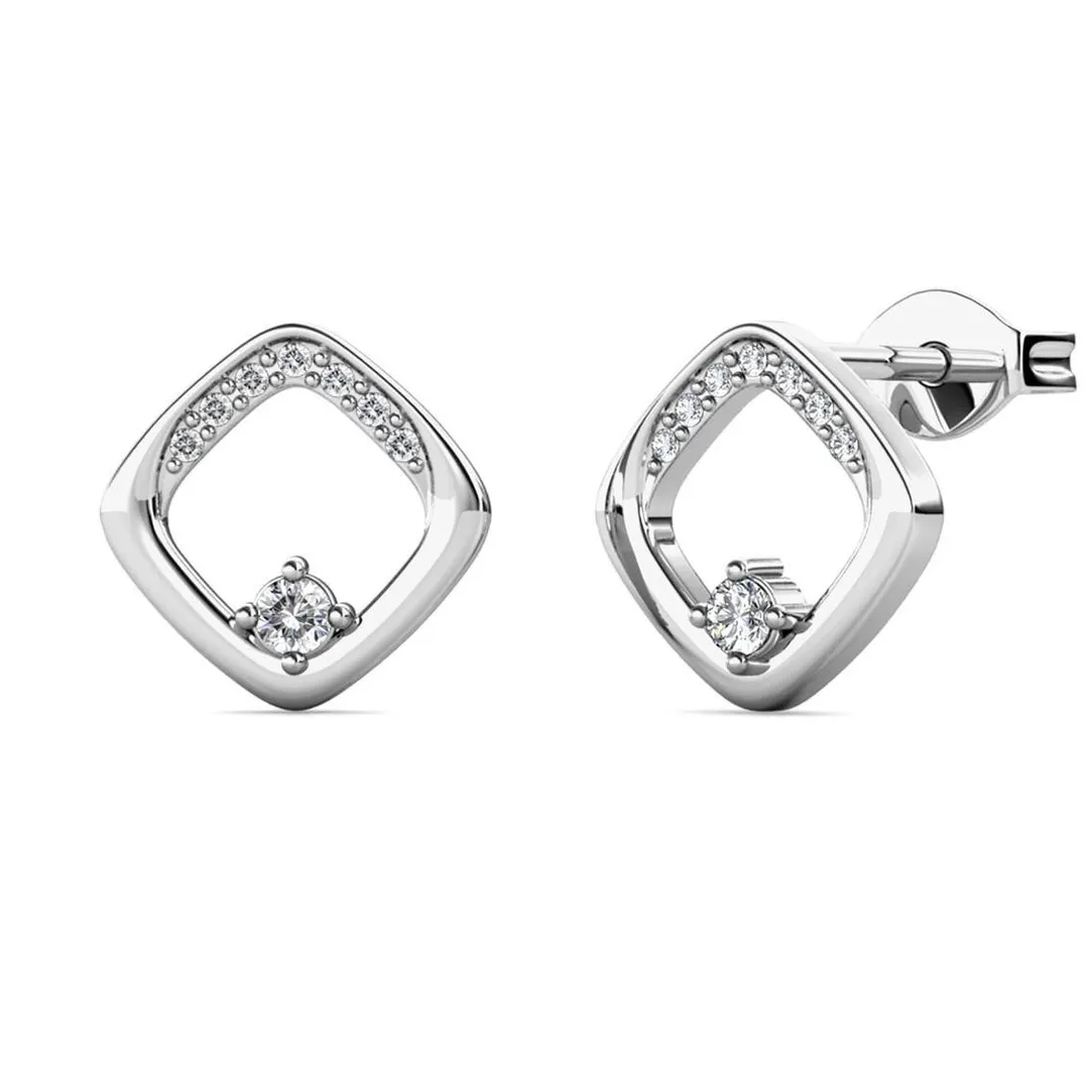 MYC-Paris Boucles d’oreilles Femme - DE0439-S Laiton Argent | Femme Boucles D'Oreilles