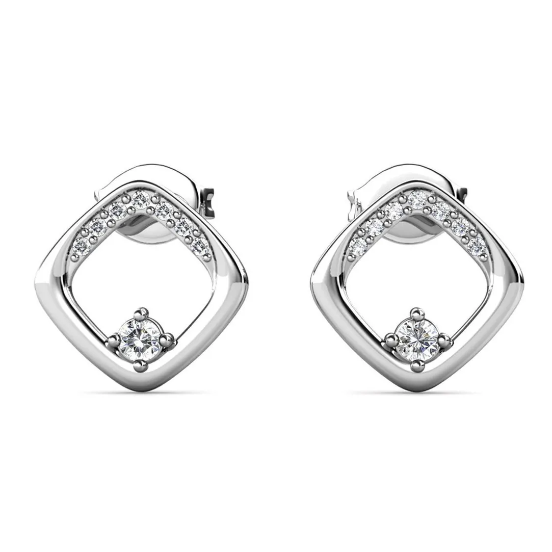MYC-Paris Boucles d’oreilles Femme - DE0439-S Laiton Argent | Femme Boucles D'Oreilles