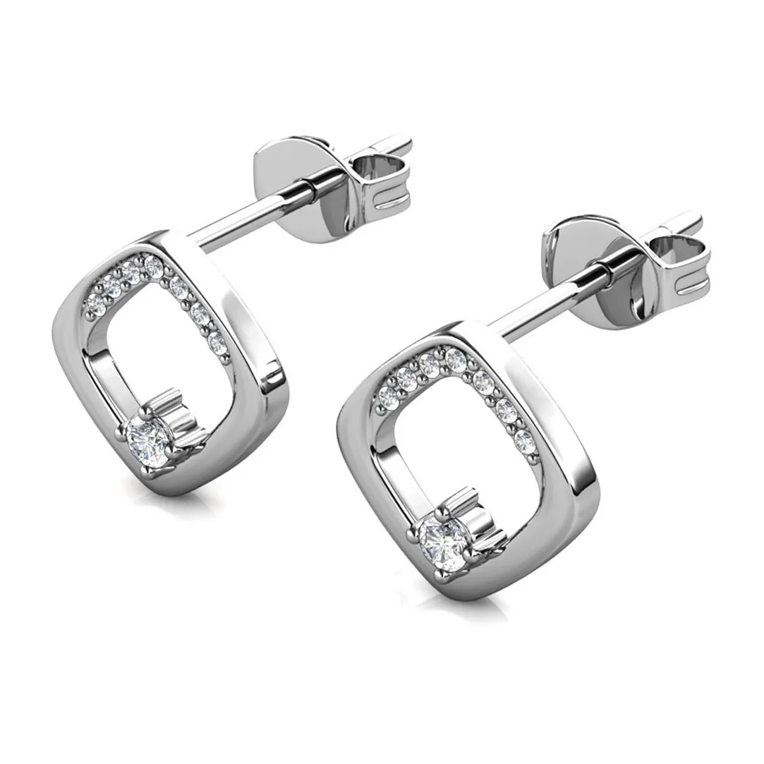 MYC-Paris Boucles d’oreilles Femme - DE0439-S Laiton Argent | Femme Boucles D'Oreilles