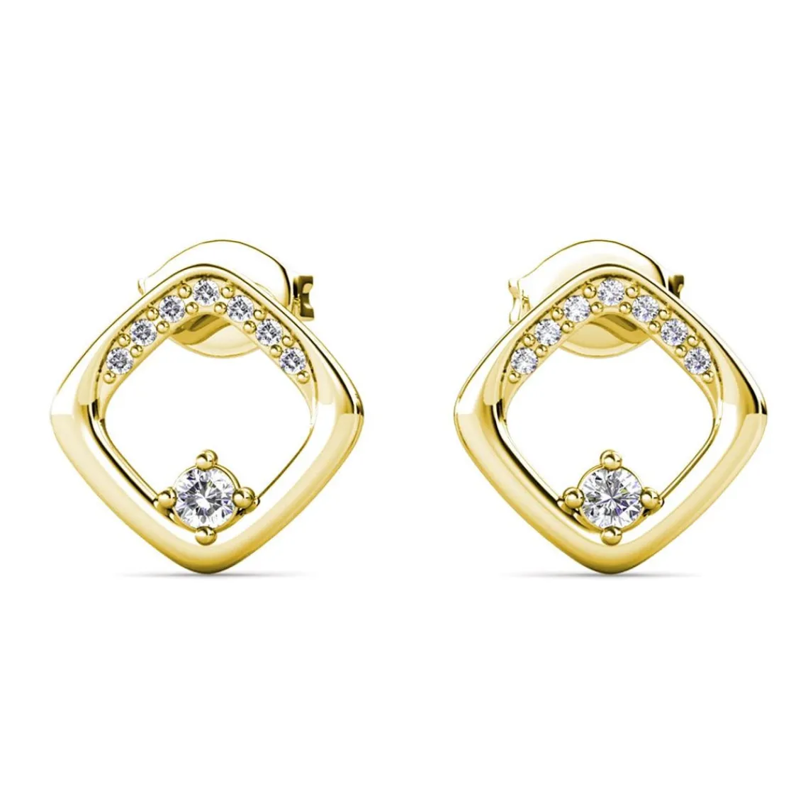 MYC-Paris Boucles d’oreilles Femme - DE0439-G Laiton Doré | Femme Boucles D'Oreilles