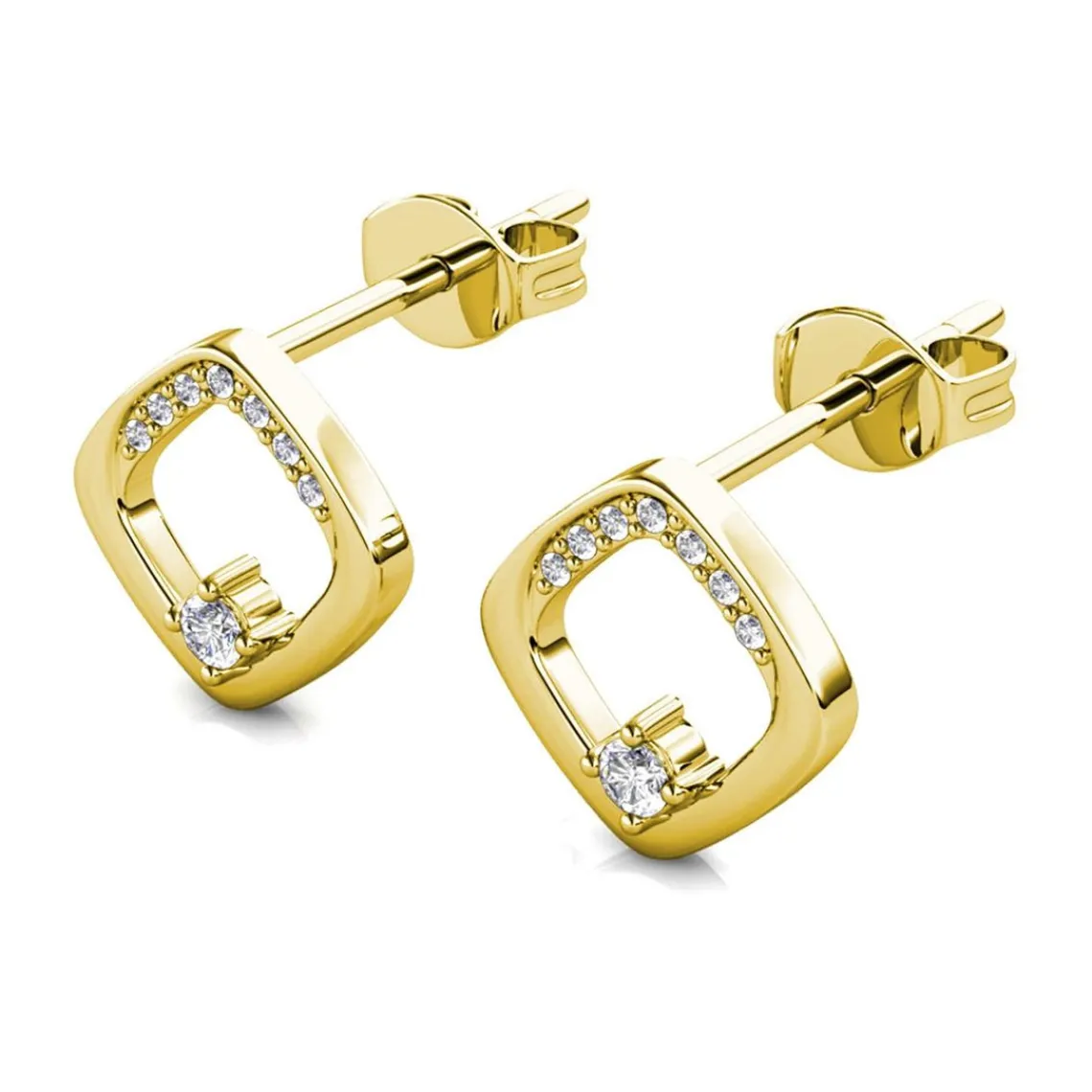 MYC-Paris Boucles d’oreilles Femme - DE0439-G Laiton Doré | Femme Boucles D'Oreilles