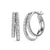 MYC-Paris Boucles d’oreilles Femme - DE0429-S Laiton Argent | Femme Boucles D'Oreilles