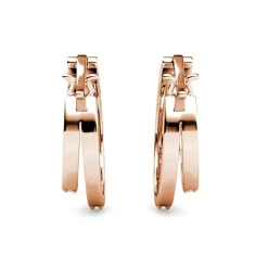 MYC-Paris Boucles d’oreilles Femme - DE0429-RG Laiton Doré rose | Femme Boucles D'Oreilles