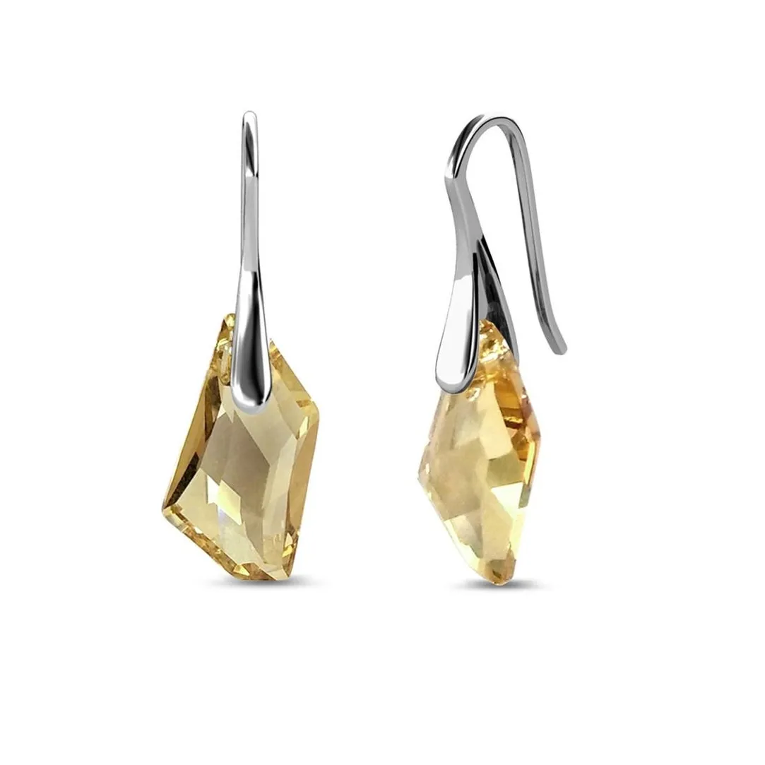 MYC-Paris Boucles d’oreilles Femme - DE0426-S-A Laiton Argent | Femme Boucles D'Oreilles