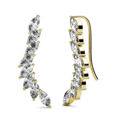 MYC-Paris Boucles d’oreilles Femme - DE0340-GC Laiton Doré | Femme Boucles D'Oreilles
