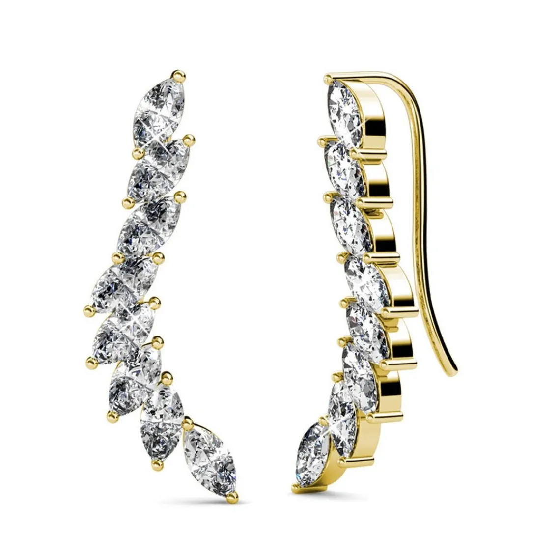 MYC-Paris Boucles d’oreilles Femme - DE0340-GC Laiton Doré | Femme Boucles D'Oreilles