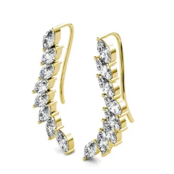 MYC-Paris Boucles d’oreilles Femme - DE0340-GC Laiton Doré | Femme Boucles D'Oreilles