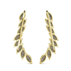 MYC-Paris Boucles d’oreilles Femme - DE0340-GC Laiton Doré | Femme Boucles D'Oreilles
