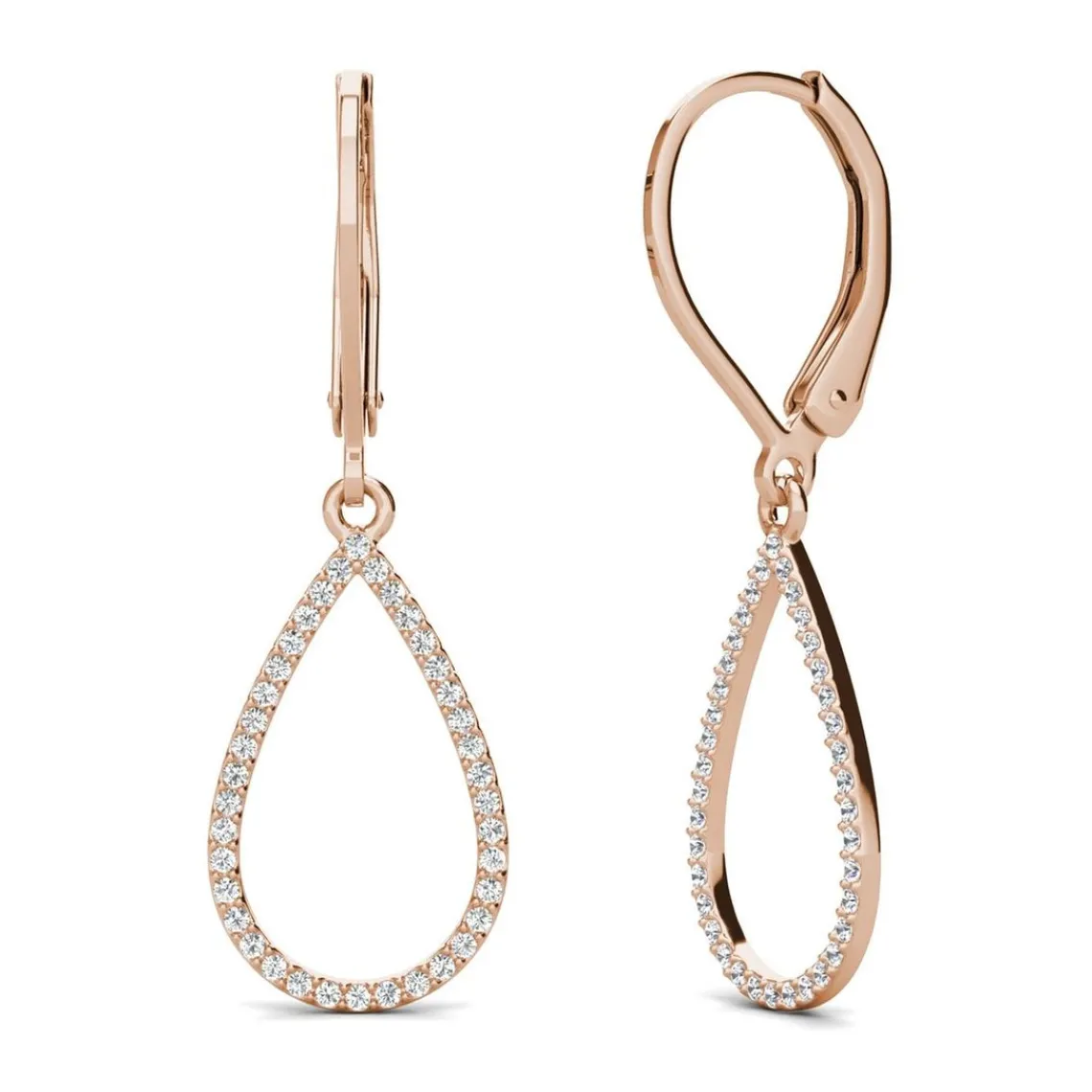 MYC-Paris Boucles d'oreilles Femme - Laiton Doré Rose | Femme Boucles D'Oreilles