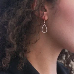 MYC-Paris Boucles d'oreilles Femme - Laiton Doré Rose | Femme Boucles D'Oreilles