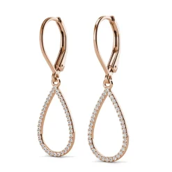 MYC-Paris Boucles d'oreilles Femme - Laiton Doré Rose | Femme Boucles D'Oreilles