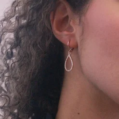 MYC-Paris Boucles d'oreilles Femme - Laiton Doré Rose | Femme Boucles D'Oreilles