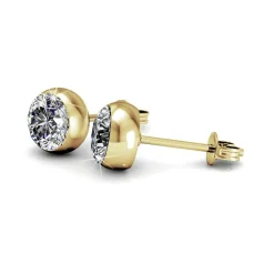 MYC-Paris Boucles d'oreilles Femme - Laiton Doré | Femme Boucles D'Oreilles