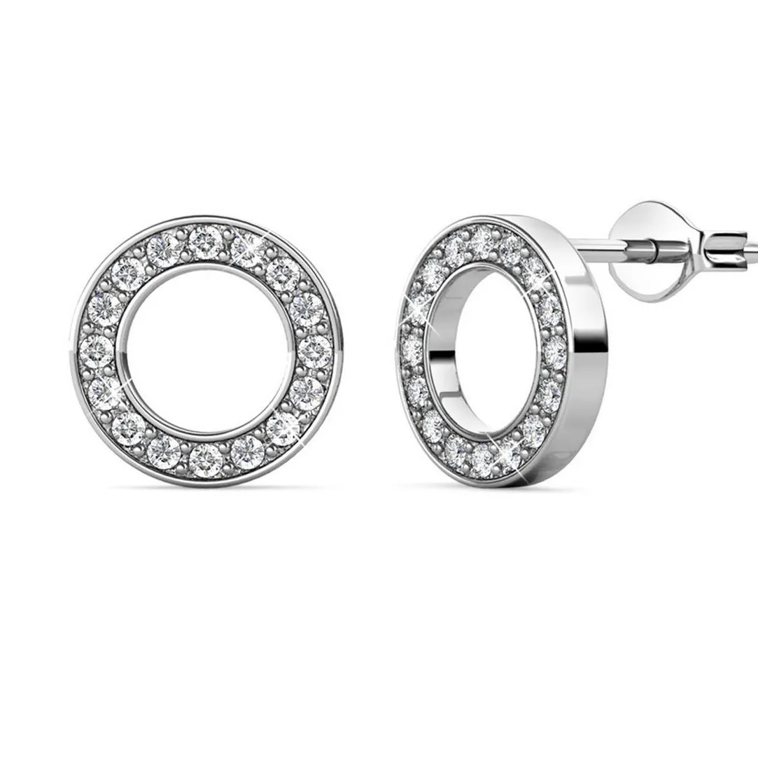 MYC-Paris Boucles d’oreilles Femme - DE0323-S Laiton Argent | Femme Boucles D'Oreilles