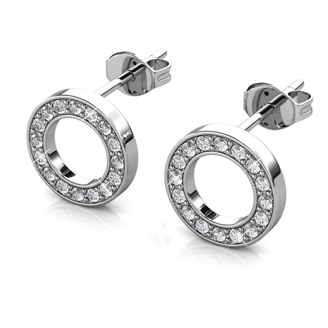 MYC-Paris Boucles d’oreilles Femme - DE0323-S Laiton Argent | Femme Boucles D'Oreilles