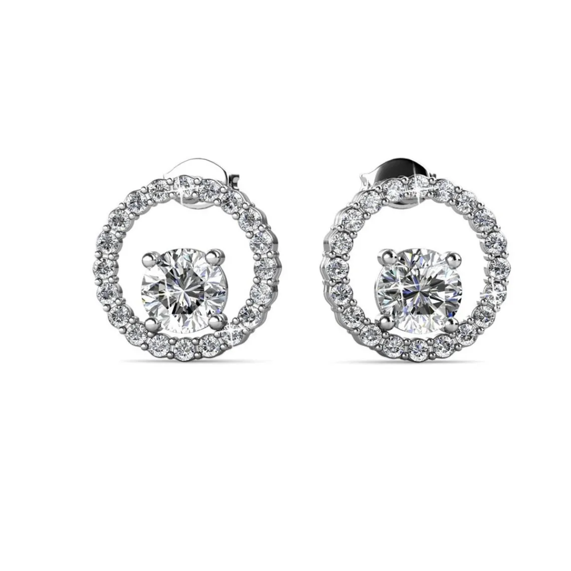 MYC-Paris Boucles d'oreilles Femme - Laiton Argent | Femme Boucles D'Oreilles