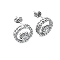 MYC-Paris Boucles d'oreilles Femme - Laiton Argent | Femme Boucles D'Oreilles
