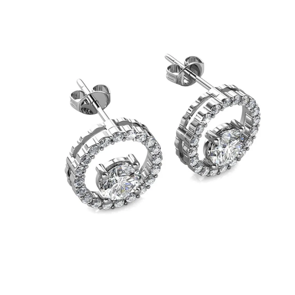 MYC-Paris Boucles d'oreilles Femme - Laiton Argent | Femme Boucles D'Oreilles