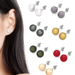 MYC-Paris Boucles d’oreilles Femme - DE0292 Laiton Multicolore | Femme Boucles D'Oreilles