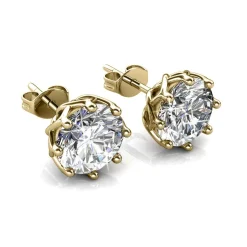 MYC-Paris Boucles d'oreilles Femme EVIDENCE - DE0081-G Laiton Doré | Femme Boucles D'Oreilles