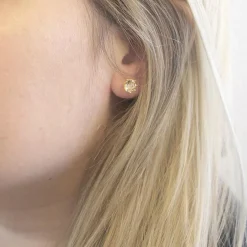 MYC-Paris Boucles d'oreilles Femme EVIDENCE - DE0081-G Laiton Doré | Femme Boucles D'Oreilles