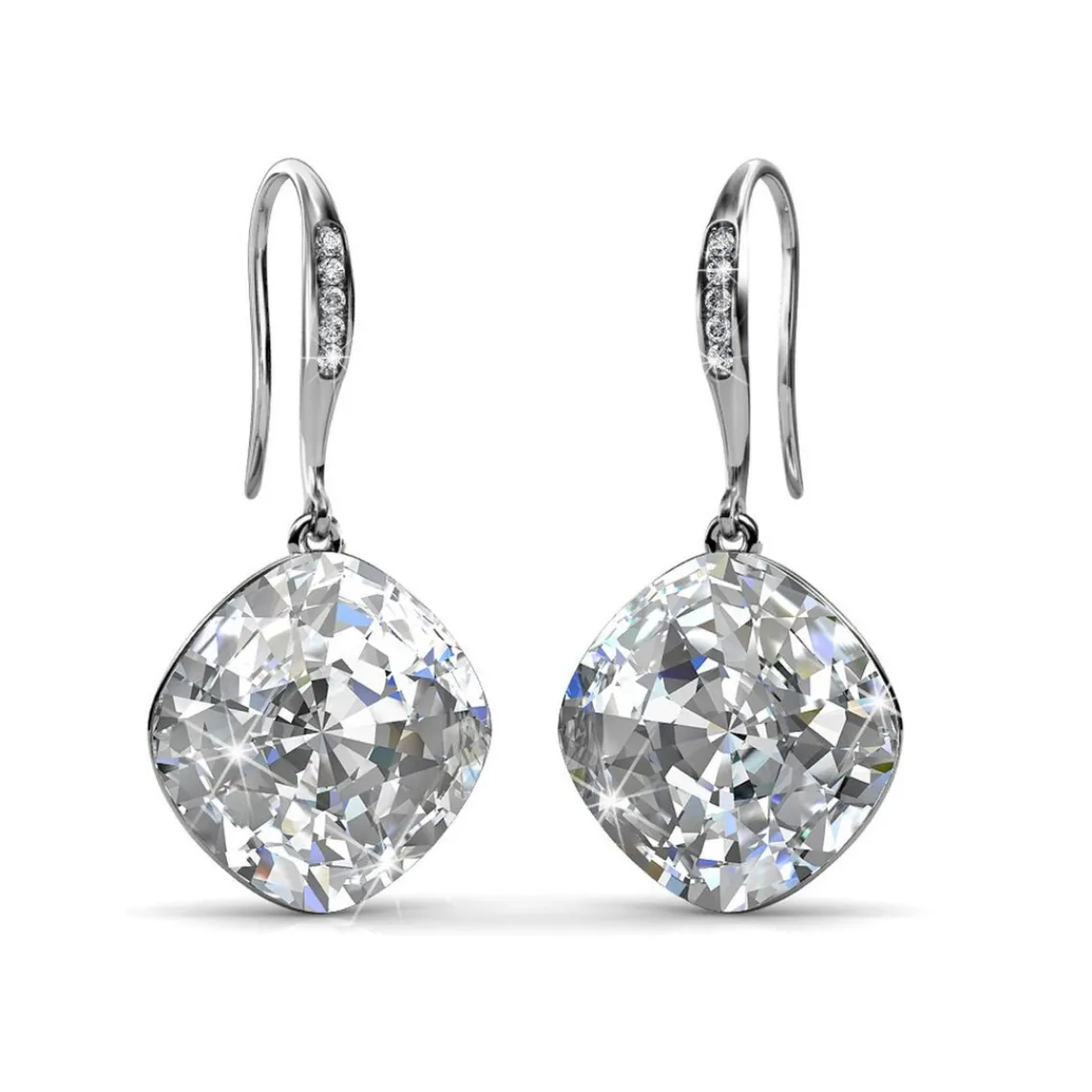 MYC-Paris Boucles d’oreilles Femme - DE0253-SC Laiton Argent | Femme Boucles D'Oreilles