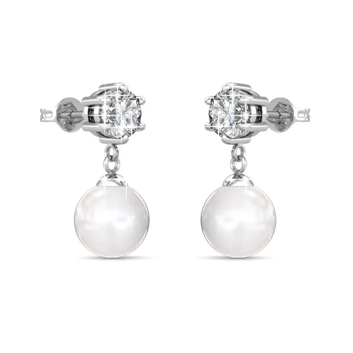 MYC-Paris Boucles d’oreilles Femme - DE0259-S Laiton Argent | Femme Boucles D'Oreilles