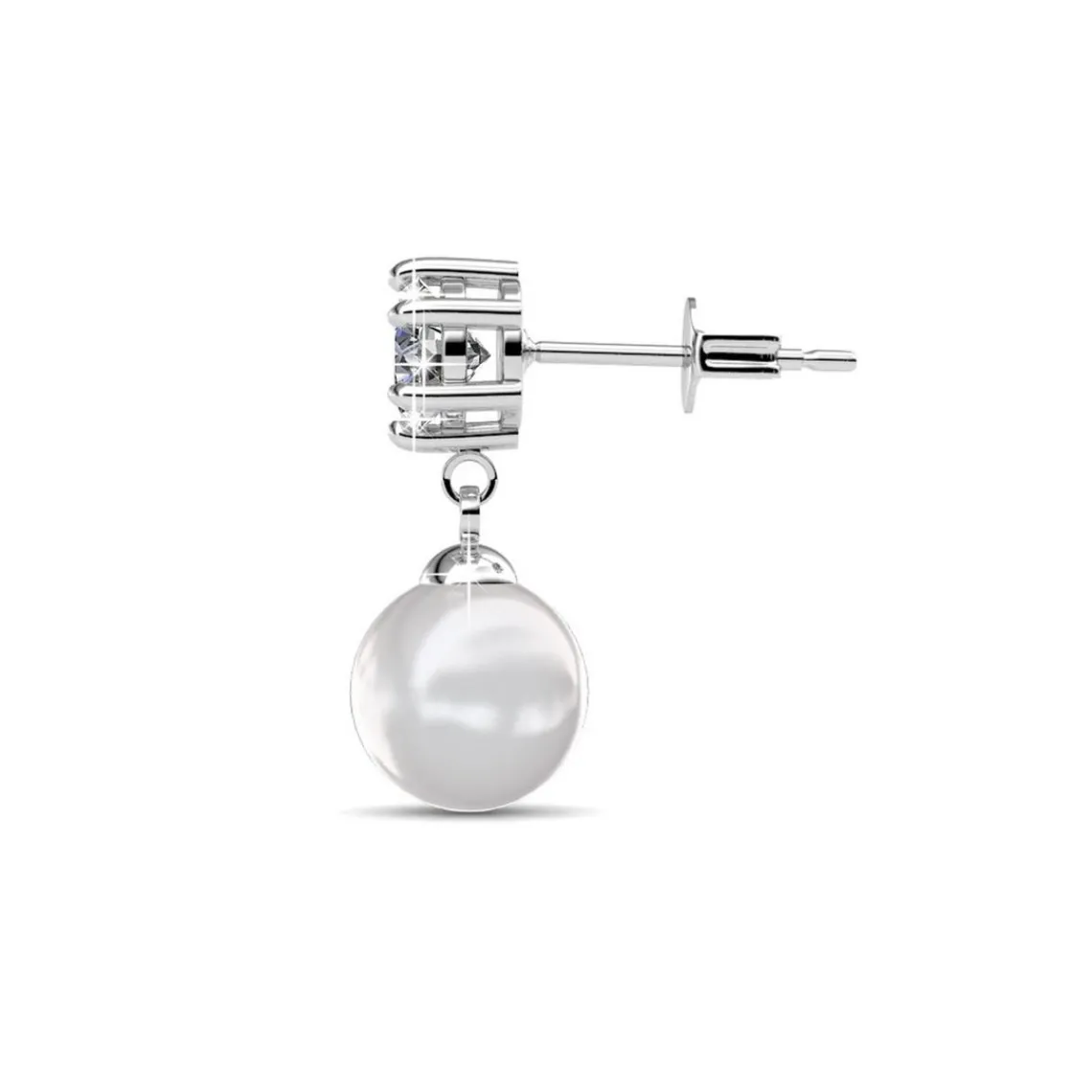 MYC-Paris Boucles d’oreilles Femme - DE0259-S Laiton Argent | Femme Boucles D'Oreilles