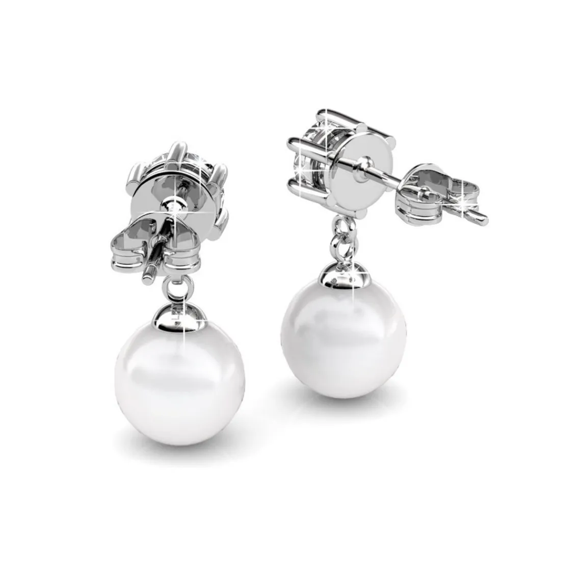 MYC-Paris Boucles d’oreilles Femme - DE0259-S Laiton Argent | Femme Boucles D'Oreilles