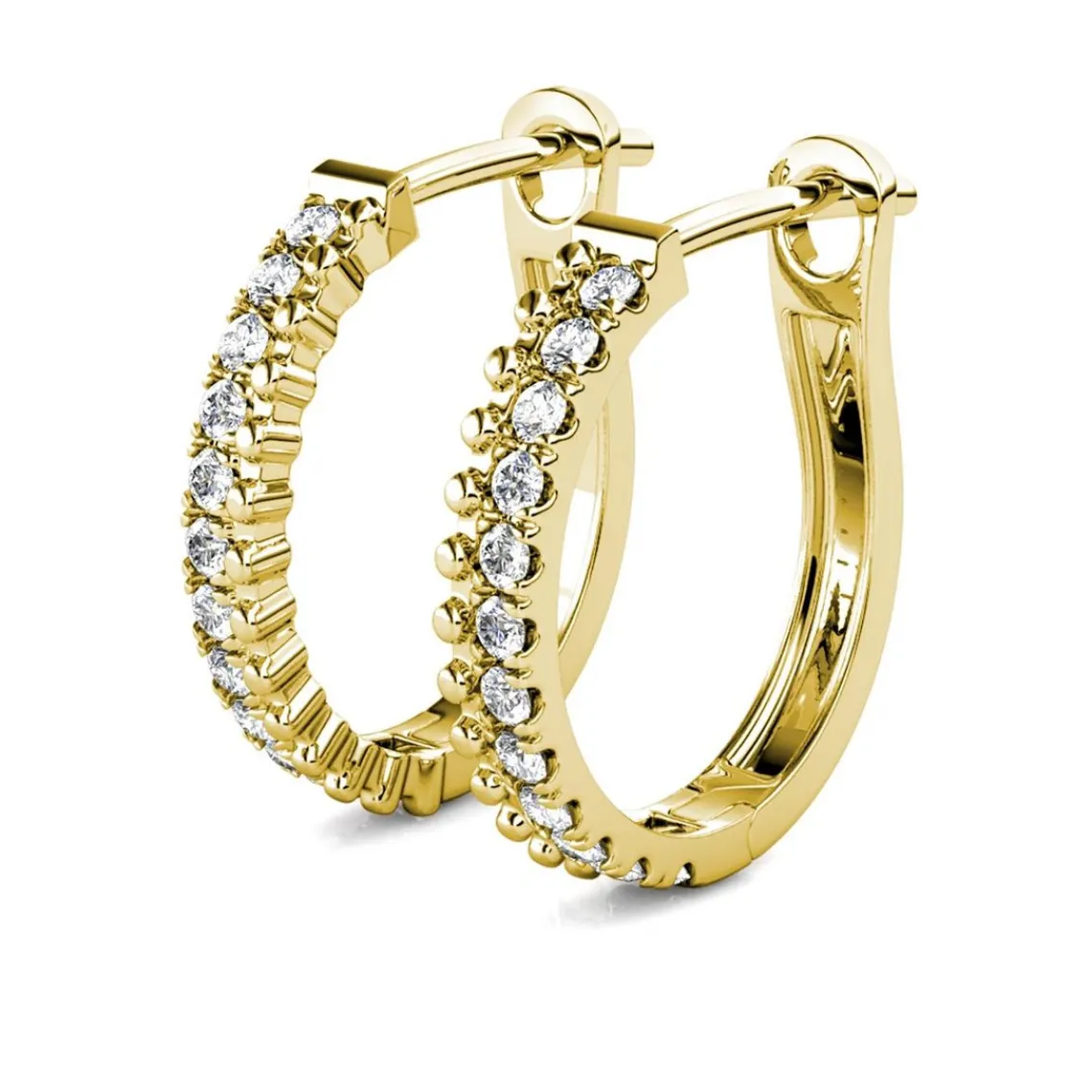 MYC-Paris Boucles d'oreilles Femme - DE0565-G Laiton Doré | Femme Boucles D'Oreilles