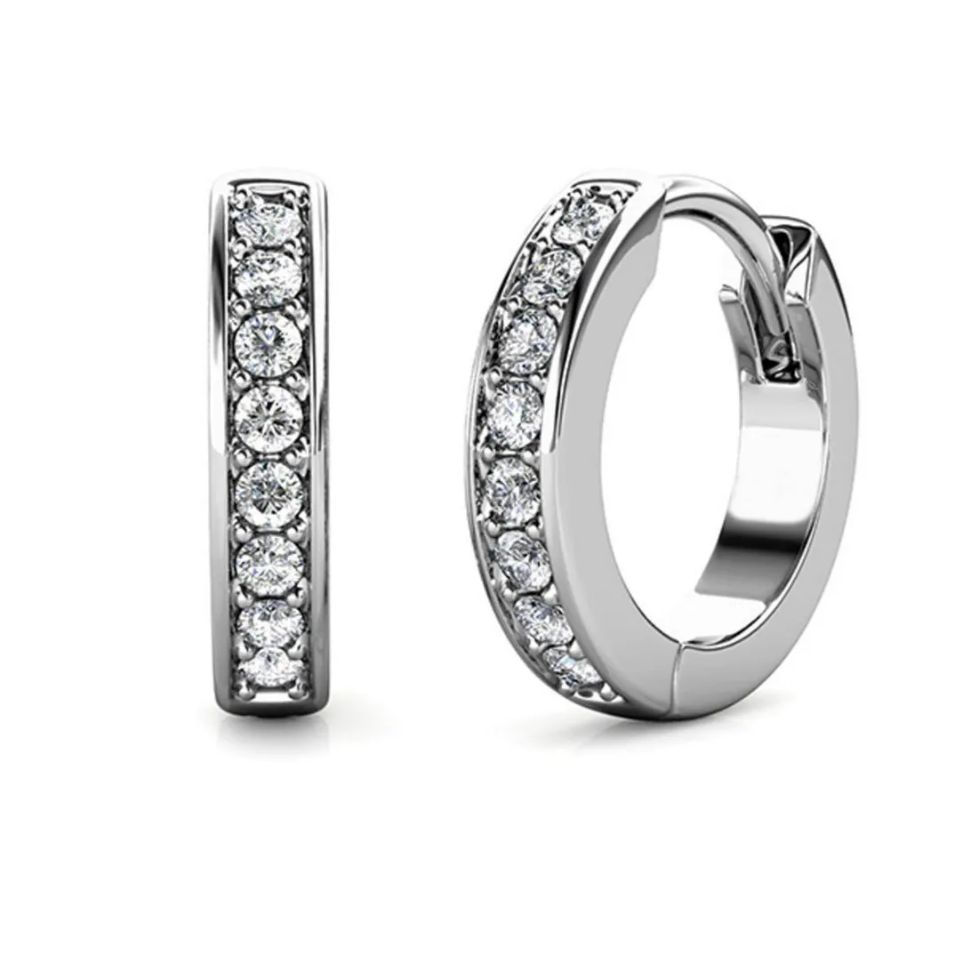 MYC-Paris Boucles d'oreilles Femme - DE0549-S Laiton Argent | Femme Boucles D'Oreilles