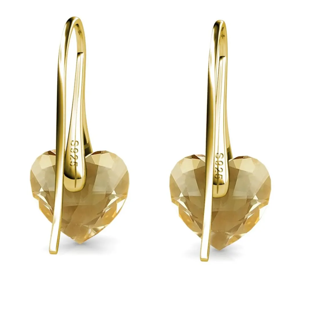 MYC-Paris Boucles d'oreilles Femme - DE0541-G-A Laiton Doré | Femme Boucles D'Oreilles