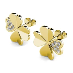 MYC-Paris Boucles d’oreilles Femme - DE0503-G Laiton Doré | Femme Boucles D'Oreilles