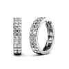MYC-Paris Boucles d’oreilles Femme - DE0220-S Laiton Argent | Femme Boucles D'Oreilles