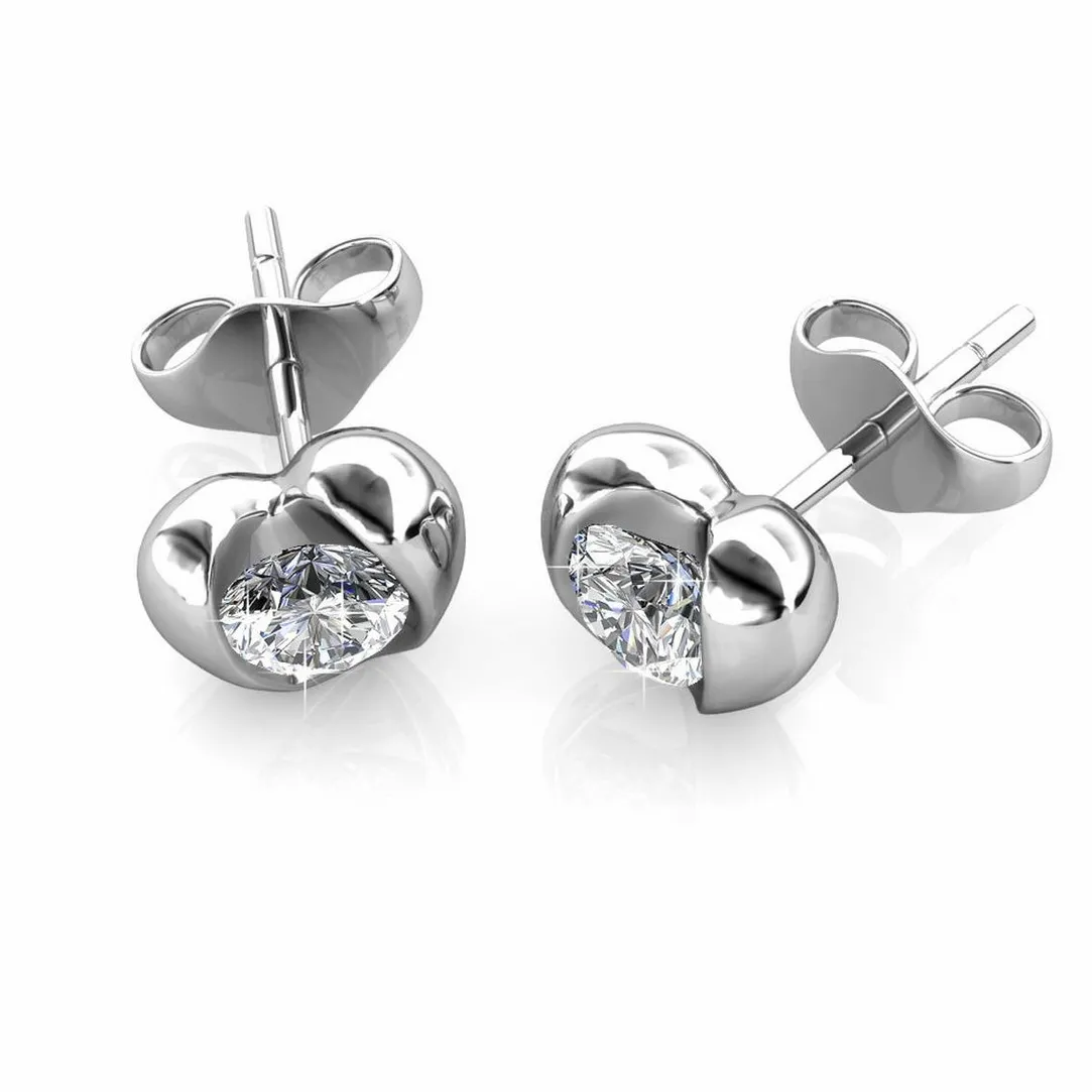 MYC-Paris Boucles d’oreilles Femme - DE0218-S Laiton Argent | Femme Boucles D'Oreilles