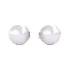 MYC-Paris Boucles d'oreilles Femme - DE0206-RG Laiton Doré rose | Femme Boucles D'Oreilles