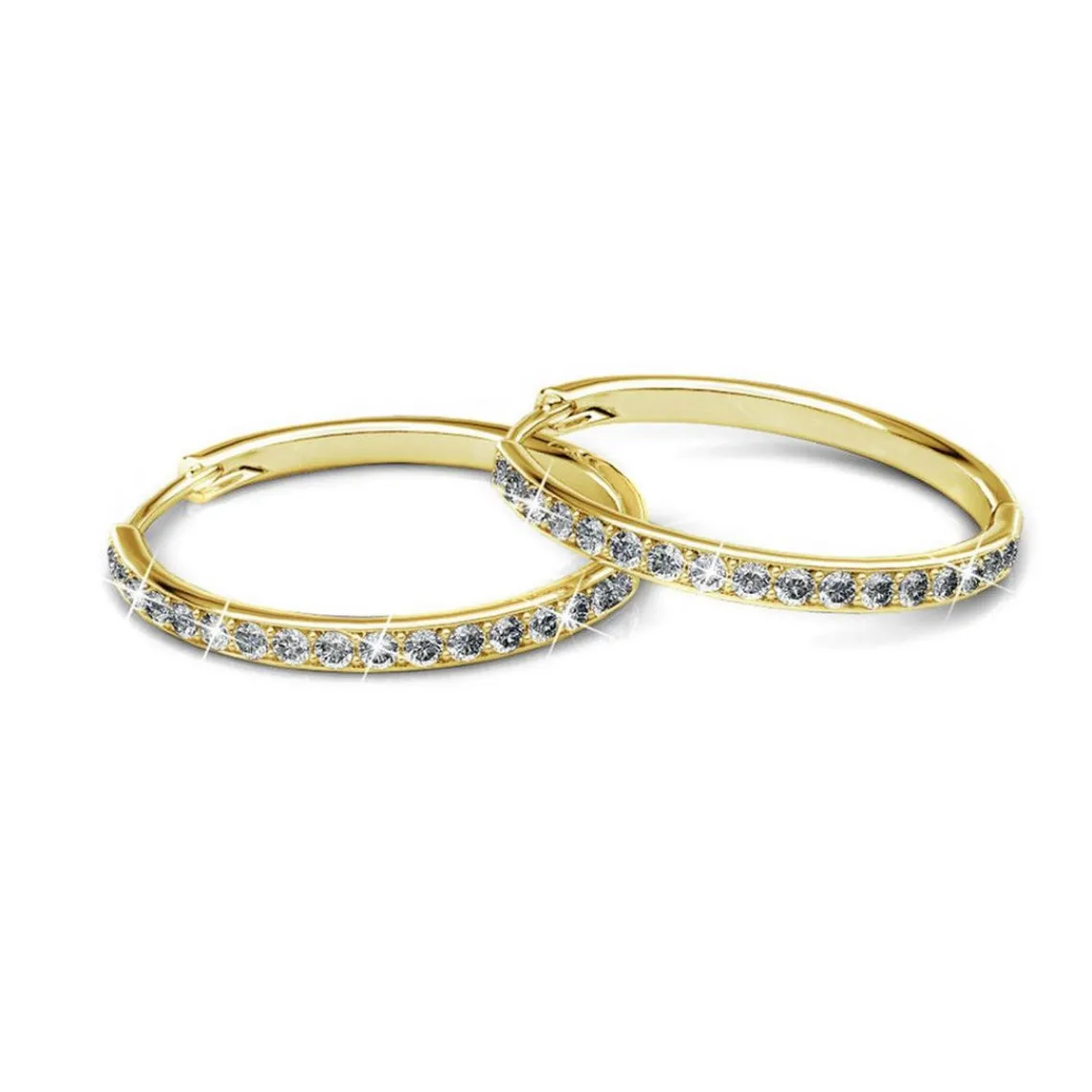 MYC-Paris Boucles d’oreilles Femme - DE0168-G Laiton Doré | Femme Boucles D'Oreilles