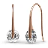 MYC-Paris Boucles d’oreilles Femme EVIDENCE - DE0162-RG Laiton Doré rose | Femme Boucles D'Oreilles