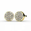 MYC-Paris Boucles d'oreilles Femme - DE0154-G Laiton Doré | Femme Boucles D'Oreilles