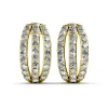 MYC-Paris Boucles d’oreilles Femme - DE0153-G Laiton Doré | Femme Boucles D'Oreilles