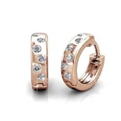 MYC-Paris Boucles d’oreilles Femme EVIDENCE - DE0152-RG Laiton Doré rose | Femme Boucles D'Oreilles