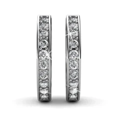 MYC-Paris Boucles d’oreilles Femme - DE0035-S Laiton Argent | Femme Boucles D'Oreilles