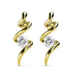 MYC-Paris Boucles d’oreilles Femme EVIDENCE - DE0033-G Laiton Doré | Femme Boucles D'Oreilles