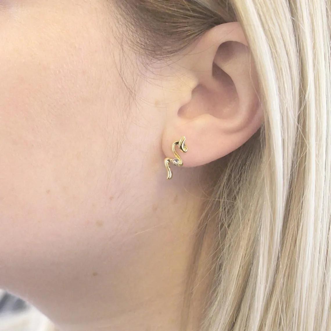 MYC-Paris Boucles d’oreilles Femme EVIDENCE - DE0033-G Laiton Doré | Femme Boucles D'Oreilles