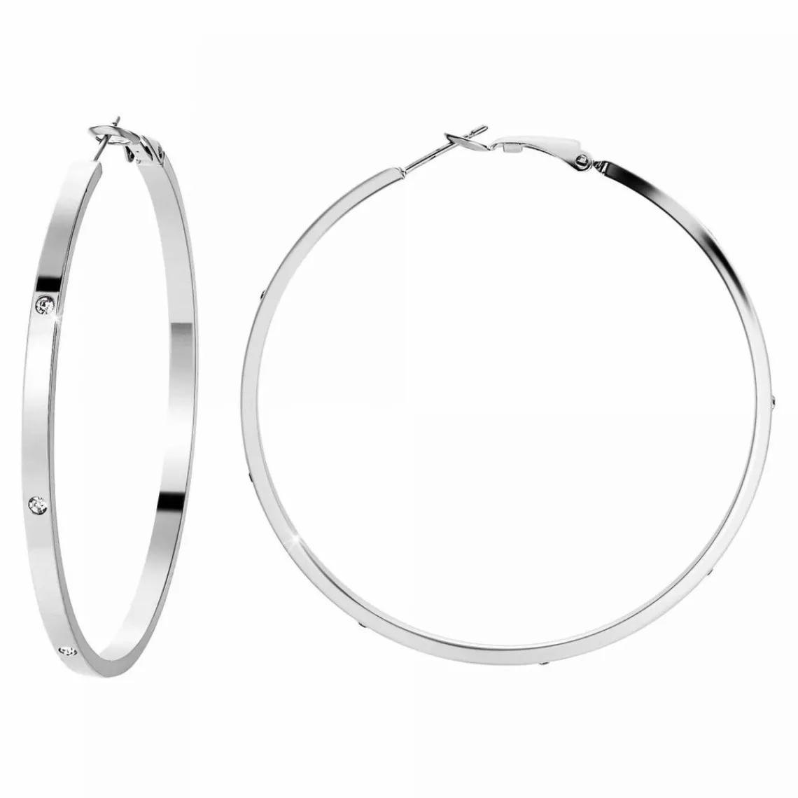 So Charm Bijoux Boucles d'oreilles Femme So Charm - B1740-ARGENT Acier Argent | Femme Boucles D'Oreilles