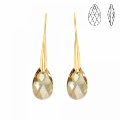 So Charm Bijoux Boucles d'oreilles Femme So Charm - BS010-SE019-GOSH Métal Doré | Femme Boucles D'Oreilles