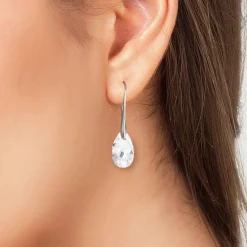 So Charm Bijoux Boucles d'oreilles Femme So Charm - BS010-SE003-CRYS Métal Argent | Femme Boucles D'Oreilles