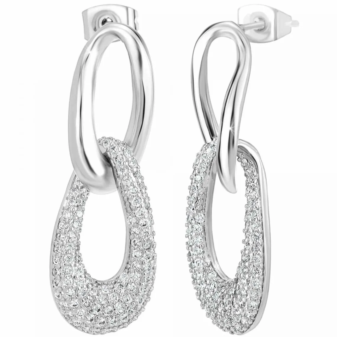 So Charm Bijoux Boucles d'oreilles Femme So Charm - B2889-ARGENT Métal Argent | Femme Boucles D'Oreilles