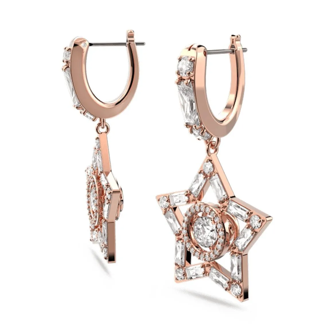 Swarovski Bijoux Boucles d’oreilles Femme Swarovski - 5617769 Métal Doré rose | Femme Boucles D'Oreilles